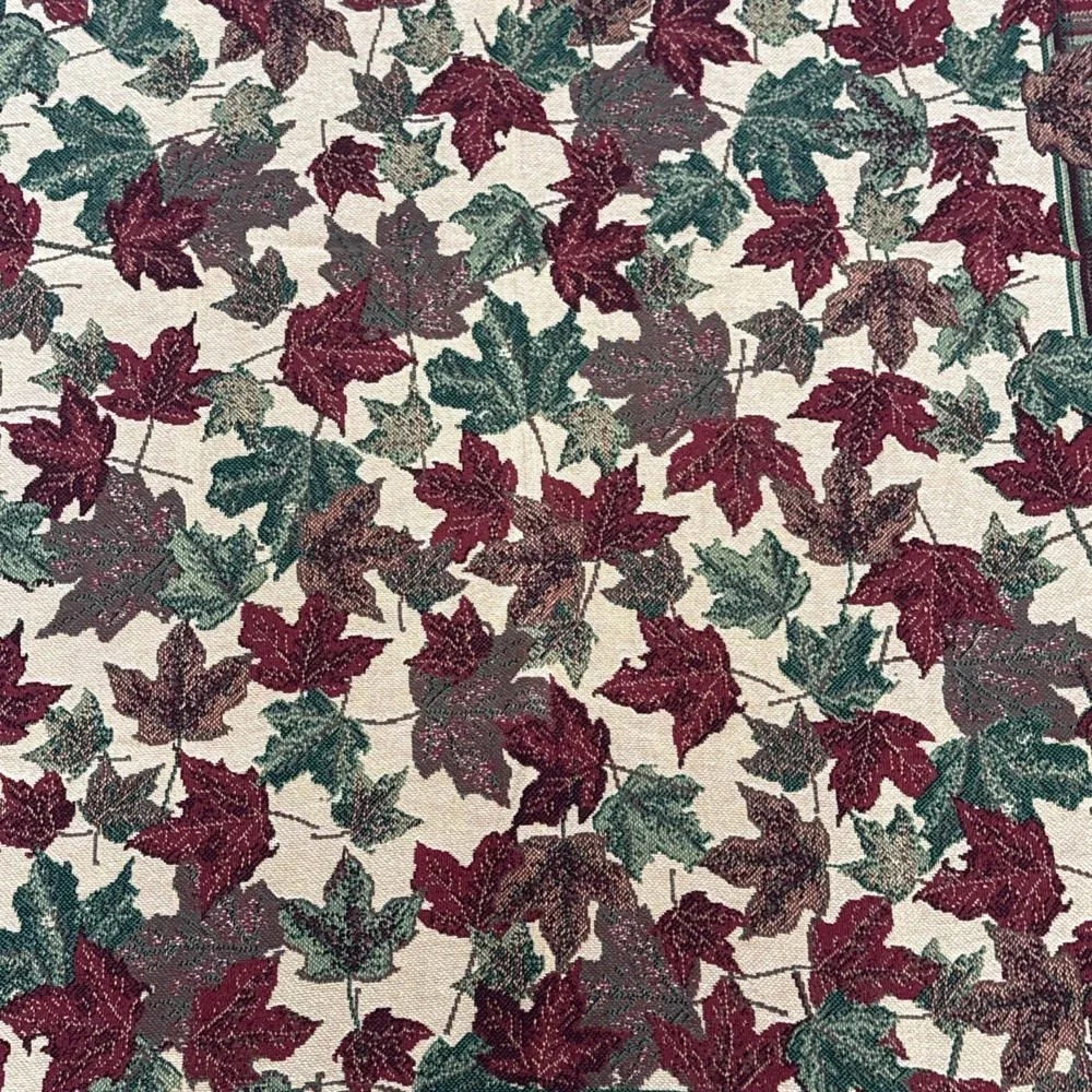 Vintage Bob Timberlake Tapestry Throw Blanket American Cabin Floral 66